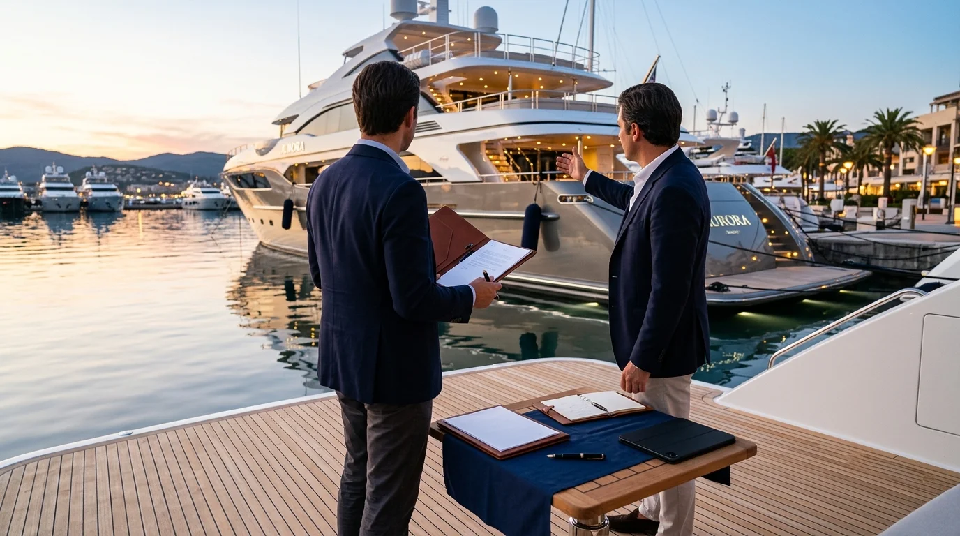 Yacht Broker's Handover Checklist: What to Hand Over